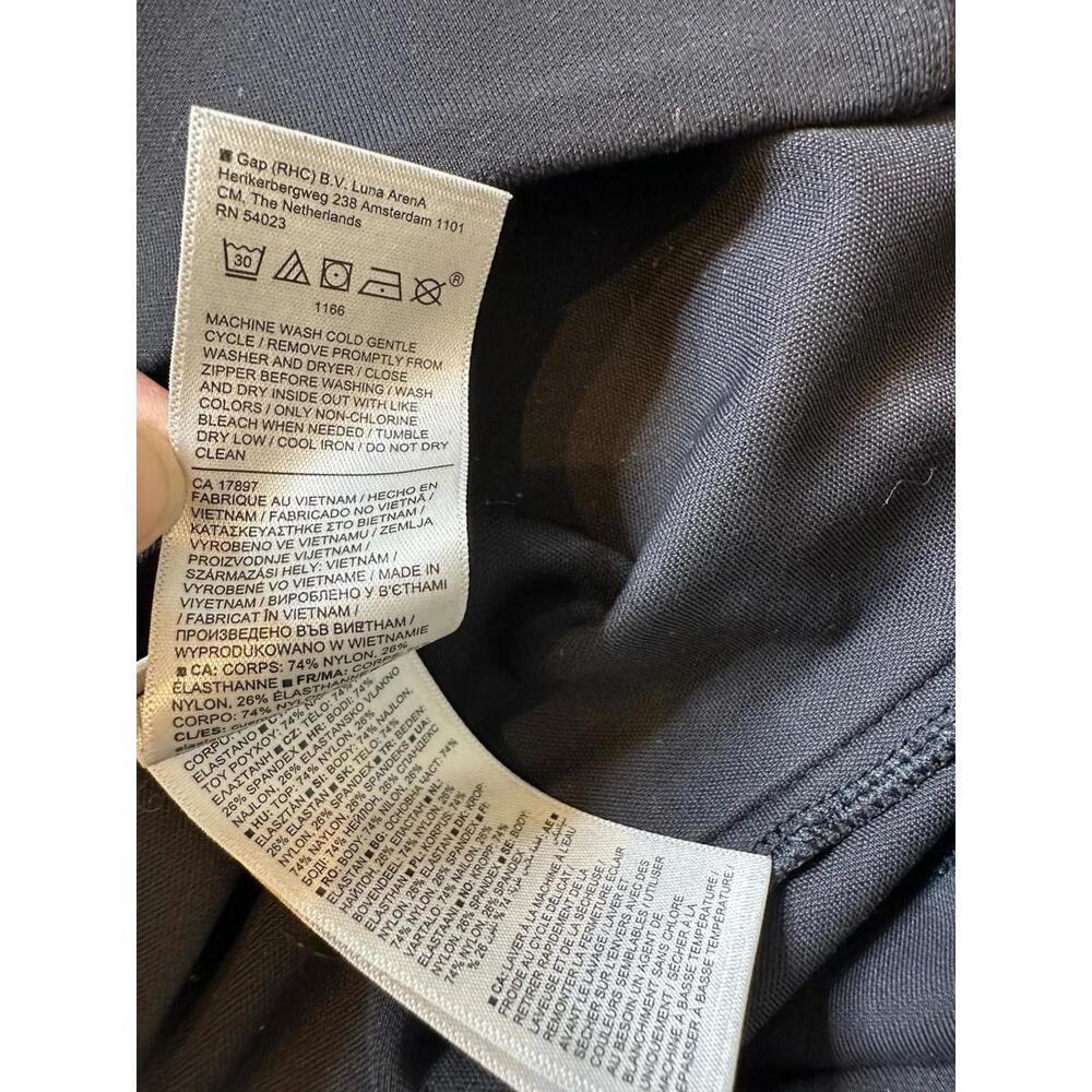 Athleta Pants Womens S Black Stretch Delancey Flare Leg Athleticwear Pockets - Picture 7 of 7
